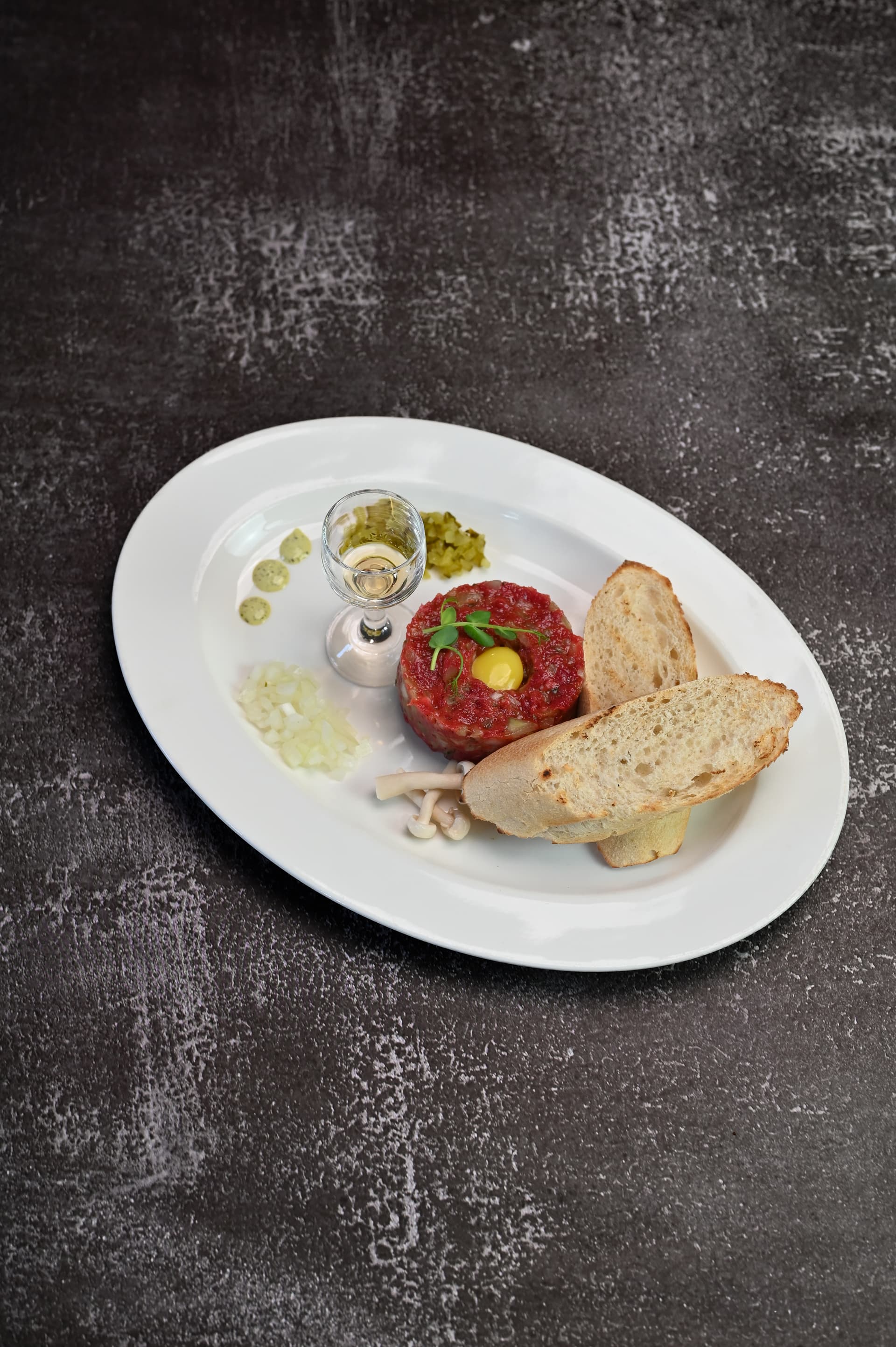 Rindertatar aus Lendenstück